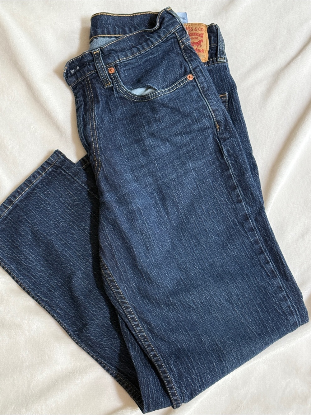 Levi's Men's Indigo Straight-Leg Jeans